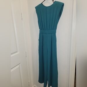 Teal Jumpsuit